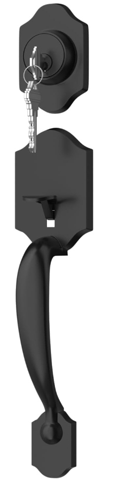Goldenwarm Handle and Deadbolt Set