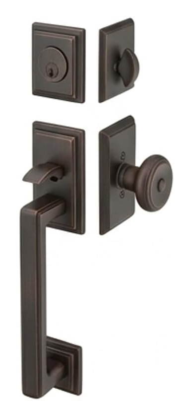 Emtek Hamden Handleset, Waverly Knob